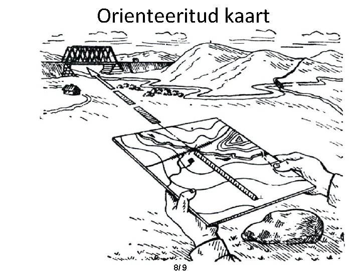 Orienteeritud kaart 8/ 9 