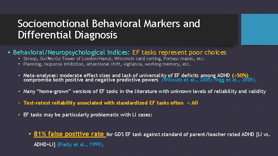 markers models and measurement error exploring the links markers models and measurement
