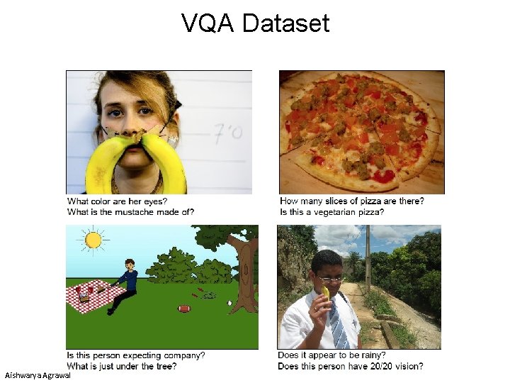 VQA Dataset Aishwarya Agrawal 