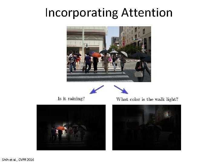 Incorporating Attention Shih et al. , CVPR 2016 