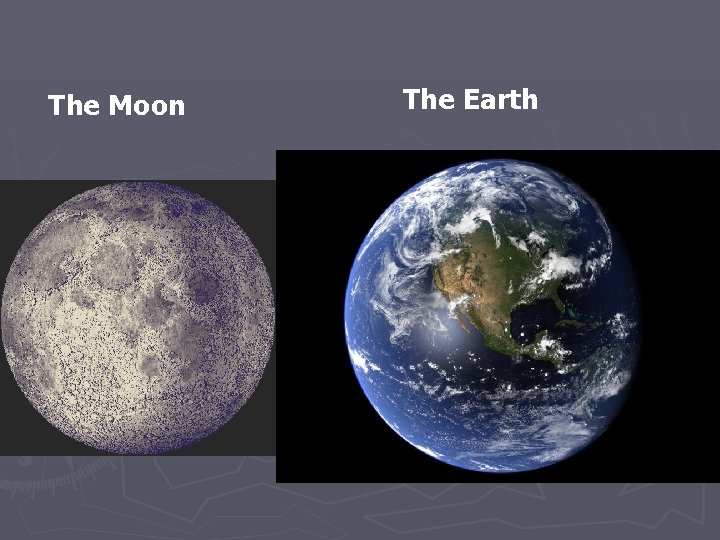 The Moon The Earth 