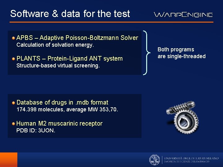 Software & data for the test APBS – Adaptive Poisson-Boltzmann Solver Calculation of solvation