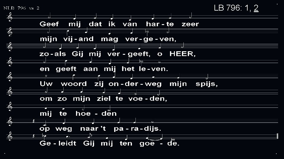 LB 796: 1, 2 . . . 