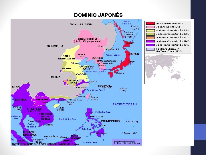 DOMÍNIO JAPONÊS 