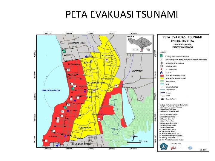 PETA EVAKUASI TSUNAMI 