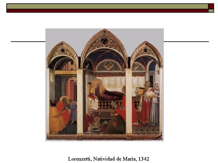Alejo Lorenzetti, Fernández, Natividad Nacimiento de María, 1342 1508 