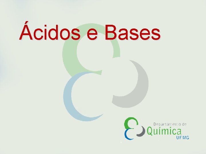 Ácidos e Bases 