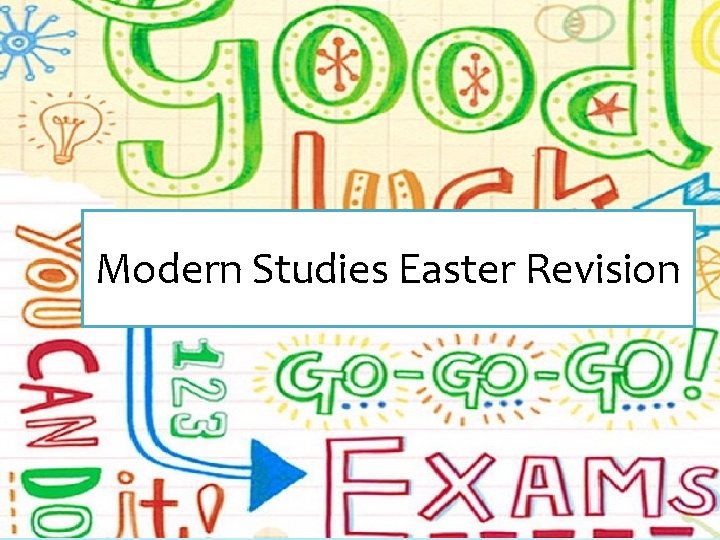 Modern Studies Easter Revision 