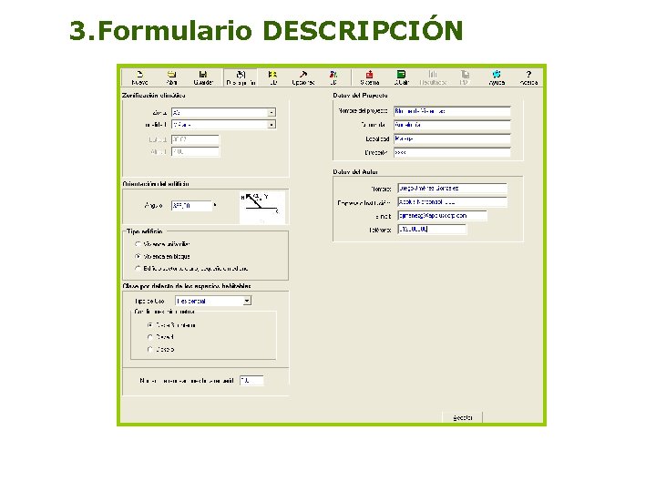3. Formulario DESCRIPCIÓN 11 