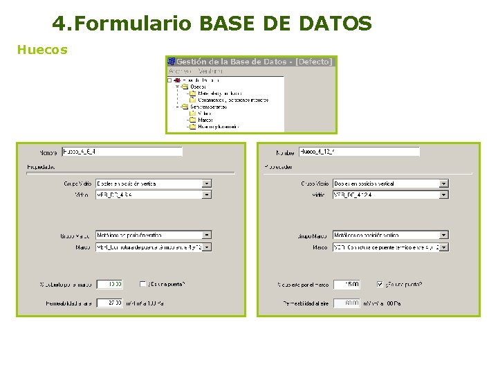 4. Formulario BASE DE DATOS Huecos 20 