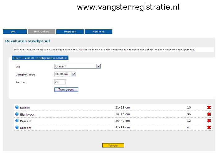www. vangstenregistratie. nl 