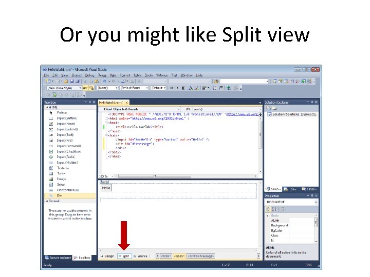 Or you might like Split view 