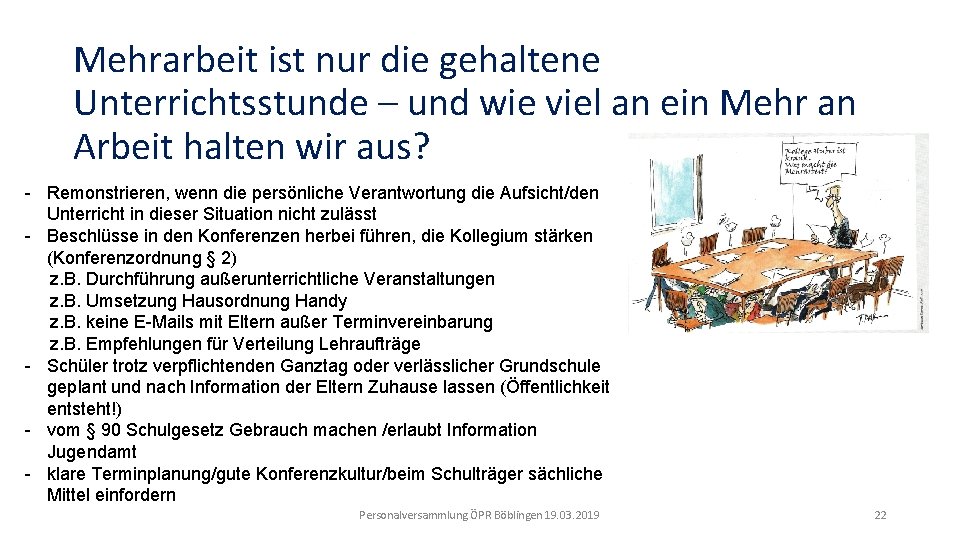 Mehrarbeit ist nur die gehaltene Unterrichtsstunde – und wie viel an ein Mehr an