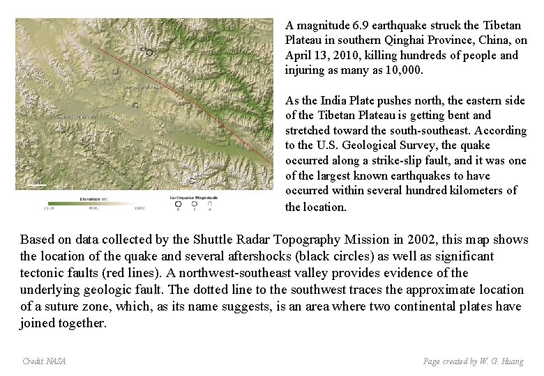 A magnitude 6. 9 earthquake struck the Tibetan Plateau in southern Qinghai Province, China,
