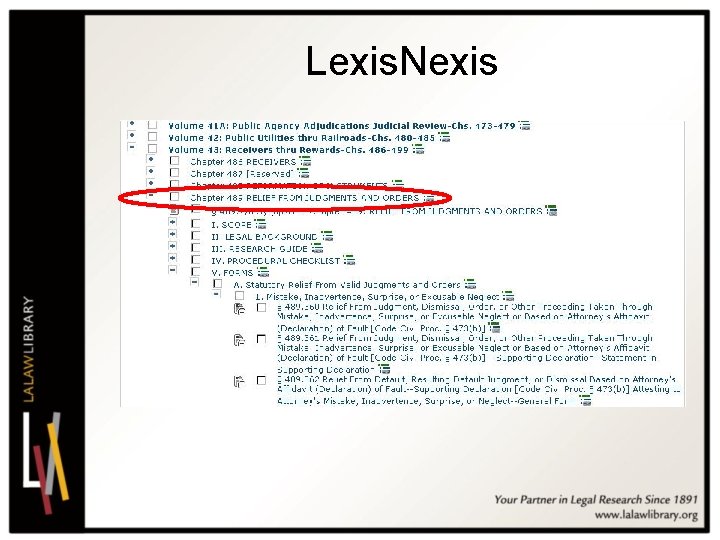 Lexis. Nexis 