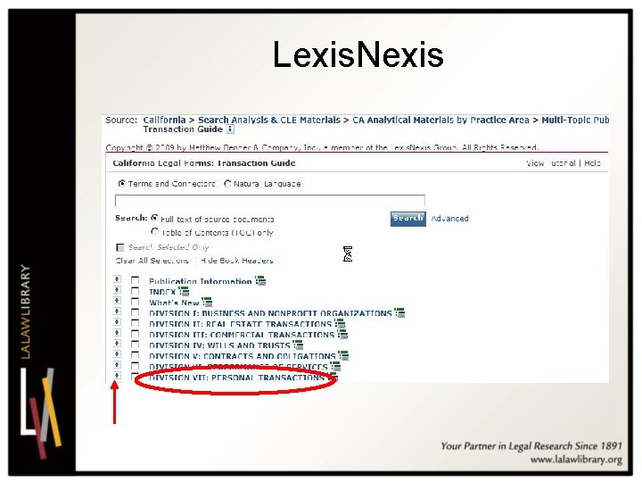 Lexis. Nexis 