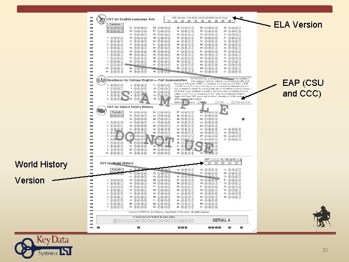 ELA Version EAP (CSU and CCC) World History Version 20 