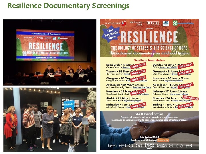 Resilience Documentary Screenings 