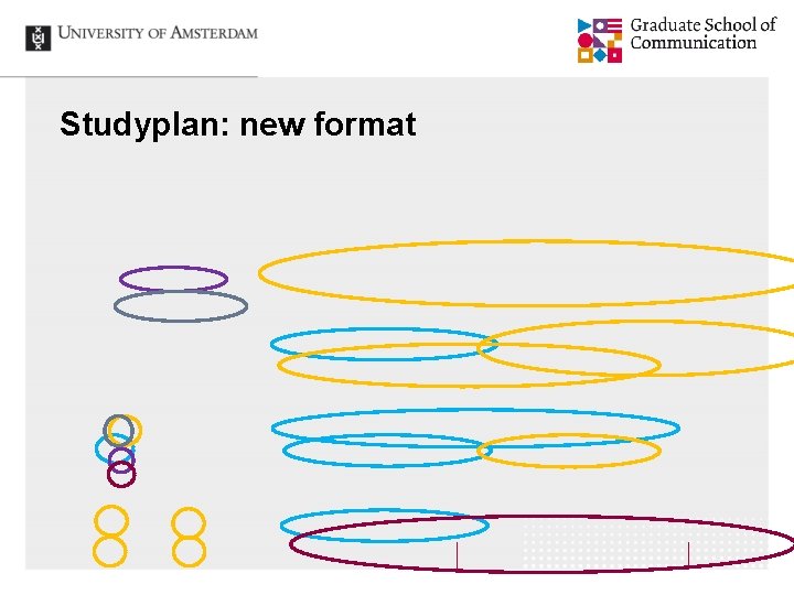 Studyplan: new format 