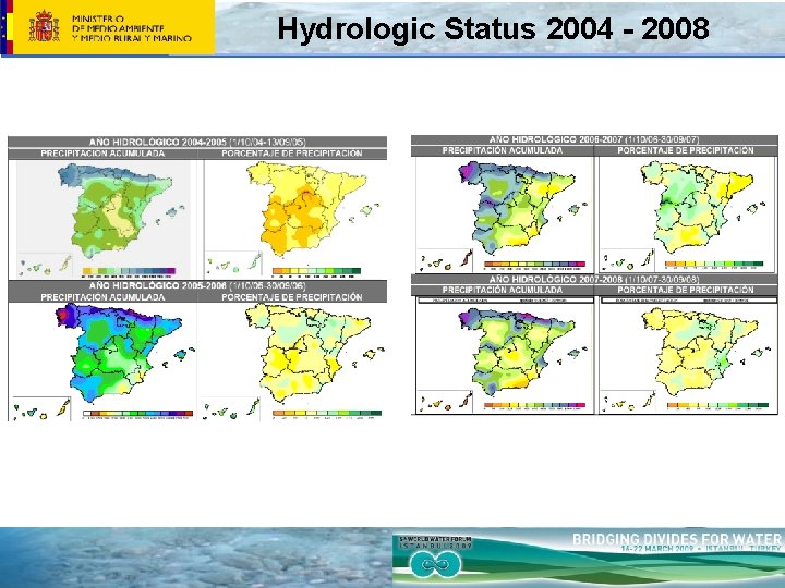 Hydrologic Status 2004 - 2008 