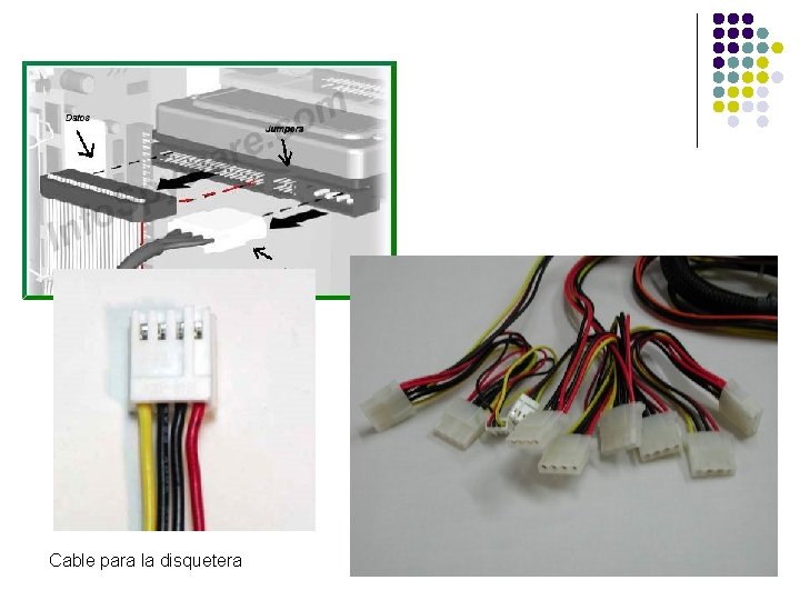 Cable para la disquetera 