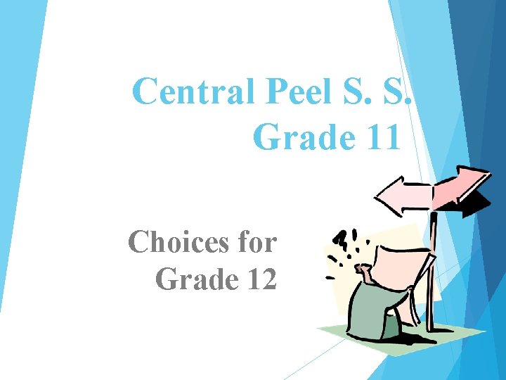 Central Peel S. S. Grade 11 Choices for Grade 12 