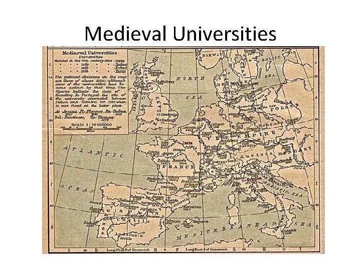 Medieval Universities 