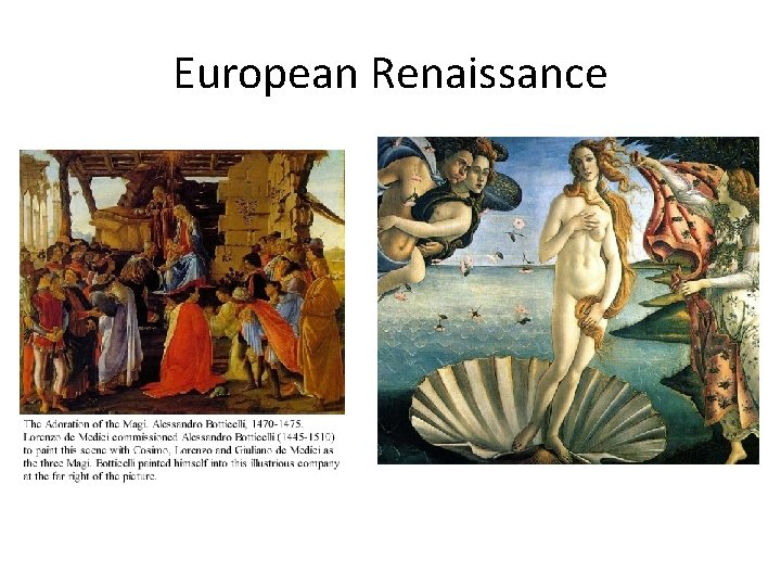European Renaissance 