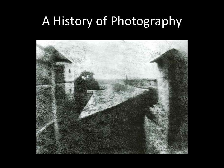 A History of Photography 