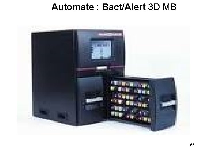 Automate : Bact/Alert 3 D MB 66 