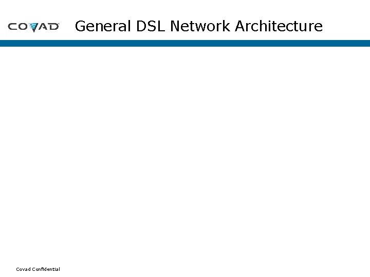 General DSL Network Architecture Covad Confidential General DSL Network Architecture Covad Confidential