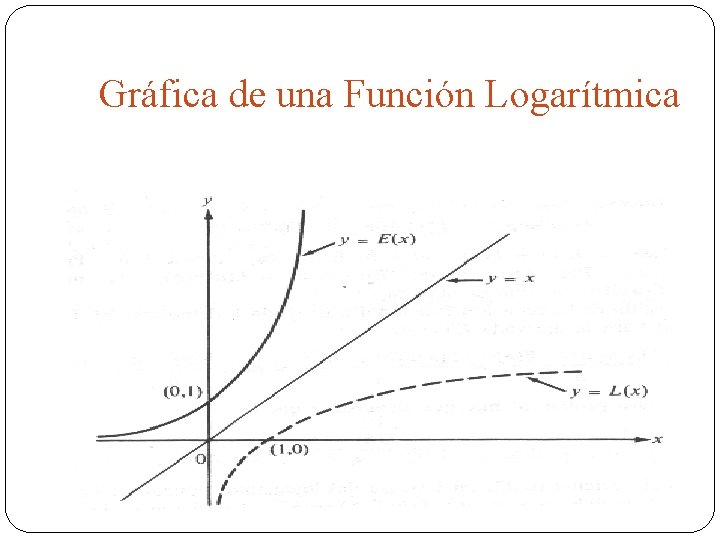 Gráfica de una Función Logarítmica 