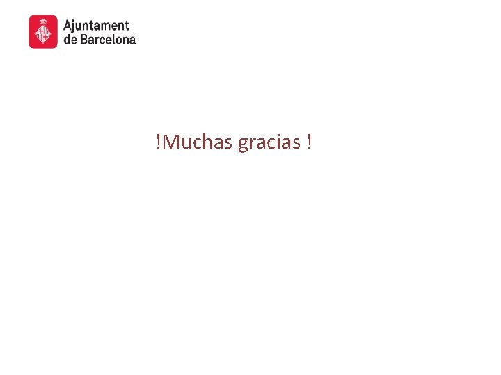 !Muchas gracias ! 