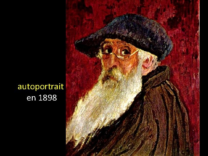 autoportrait en 1898 