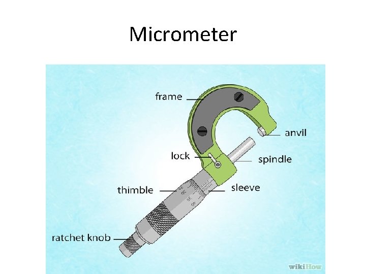 Micrometer 