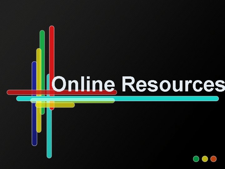 Online Resources 