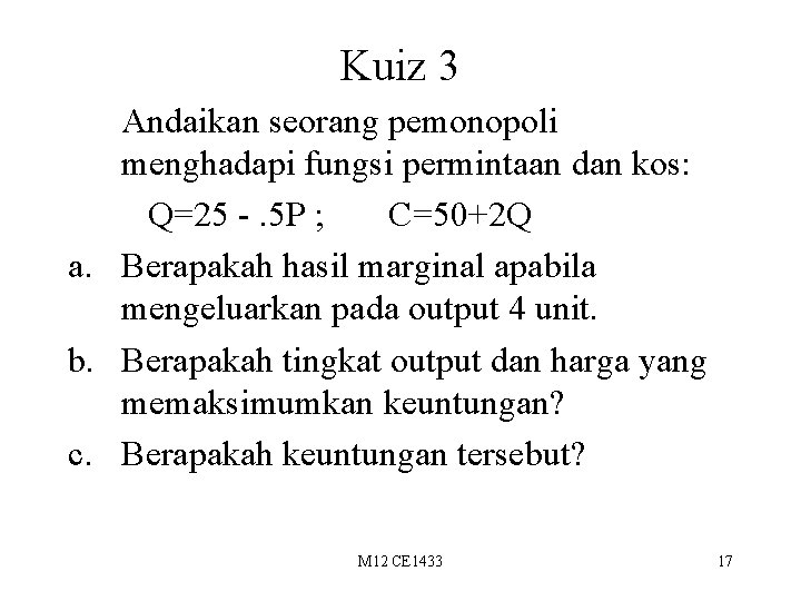 AMALAN PERLETAKAN HARGA Subtopik i iii iv v