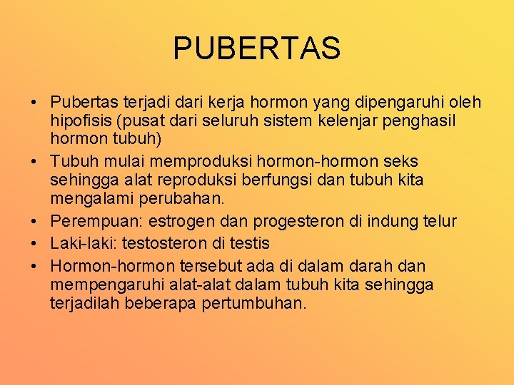 Periode Remaja Mk Psikologi Perkembangan Ratna D Suryaratri