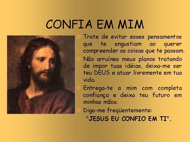 CONFIA EM MIM v Trate de evitar esses pensamentos que te angustiam ao querer CONFIA EM MIM v Trate de evitar esses pensamentos que te angustiam ao querer
