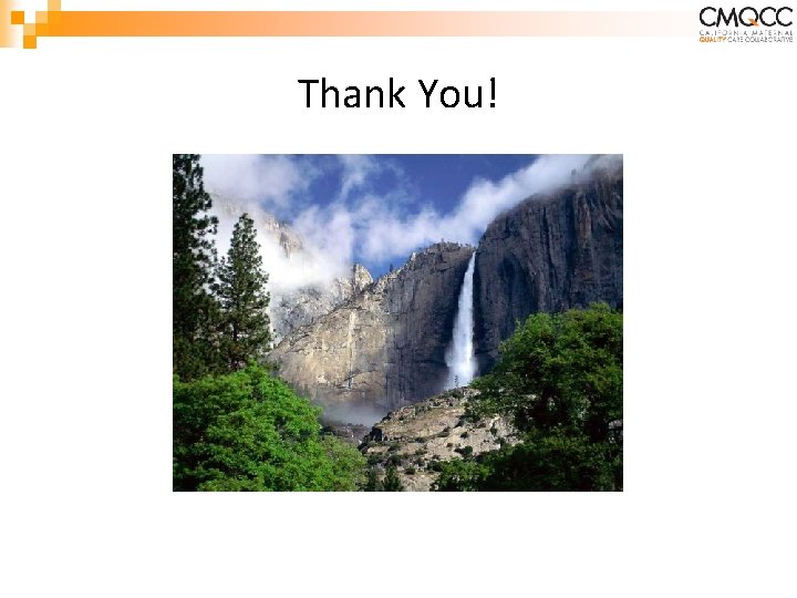 Thank You! Thank You!
