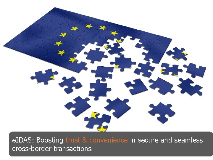 e. IDAS: Boosting trust & convenience in secure and seamless cross-border transactions © Open