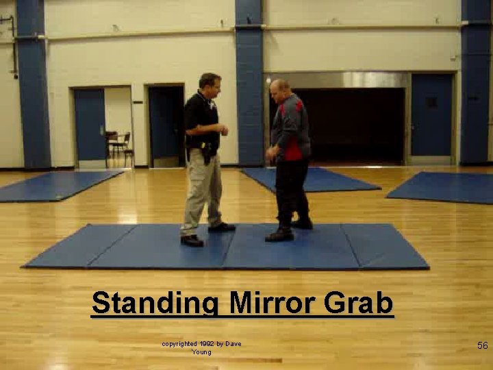 Standing Mirror Grab copyrighted 1992 by Dave Young 56 