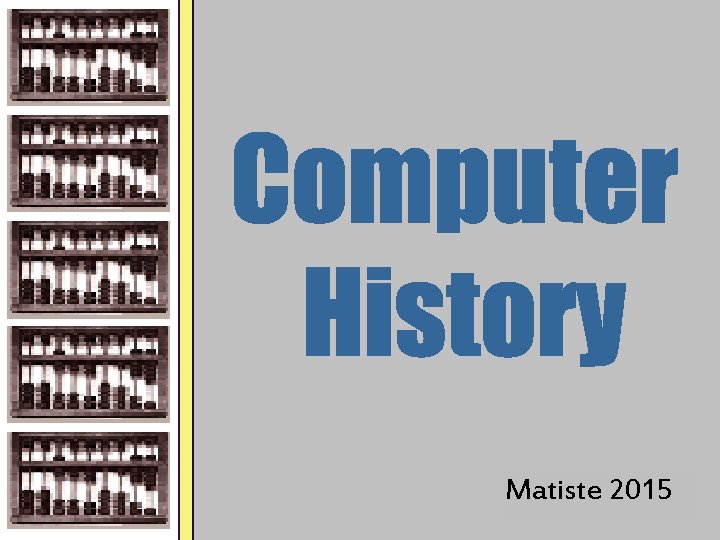 Matiste 2015 Pfahler 2008 