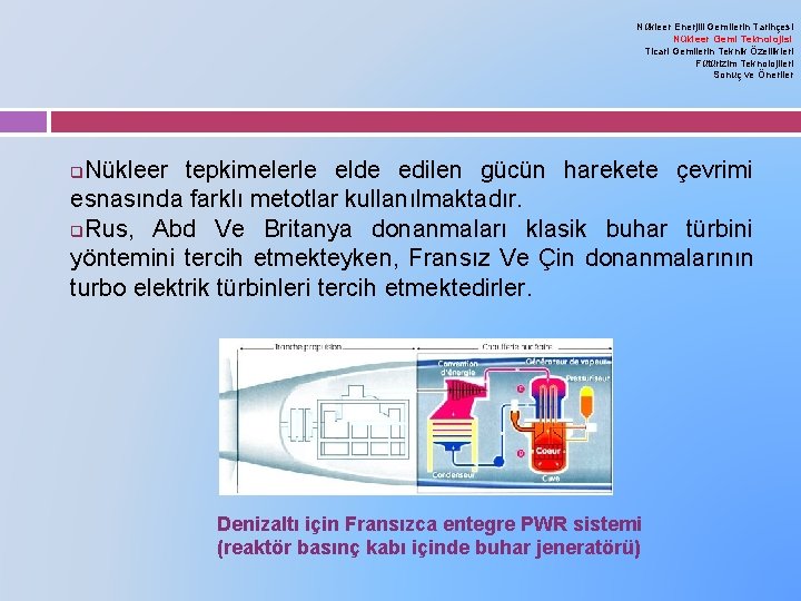 Nükleer Enerjili Gemilerin Tarihçesi Nükleer Gemi Teknolojisi Ticari Gemilerin Teknik Özellikleri Fütürizim Teknolojileri Sonuç