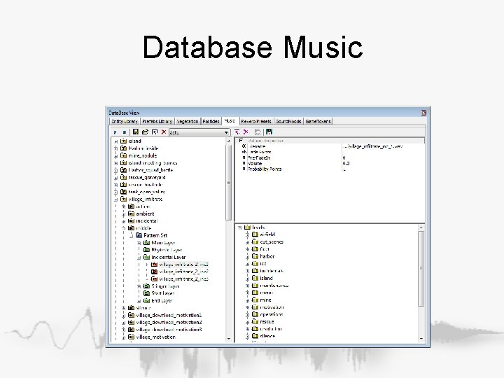 Database Music Database Music