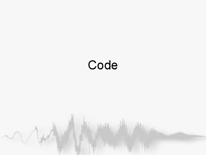 Code Code