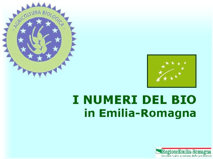 I NUMERI DEL BIO in Emilia-Romagna 