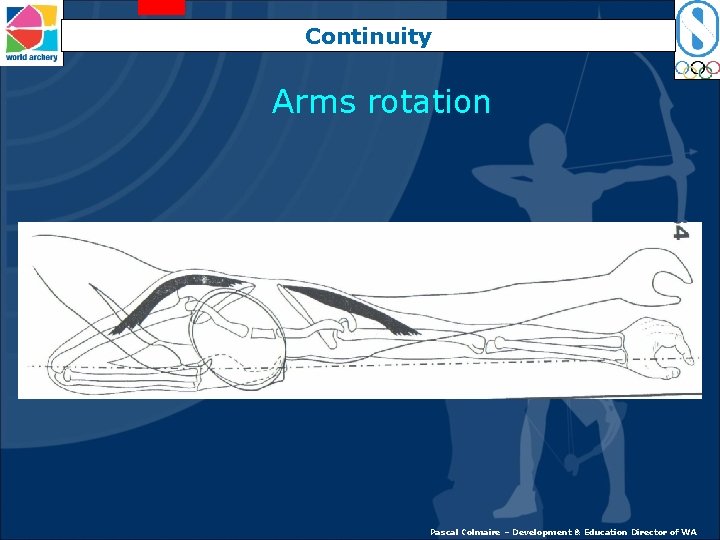 Continuity Arms rotation Pascal Colmaire – Development & Education Director of WA 