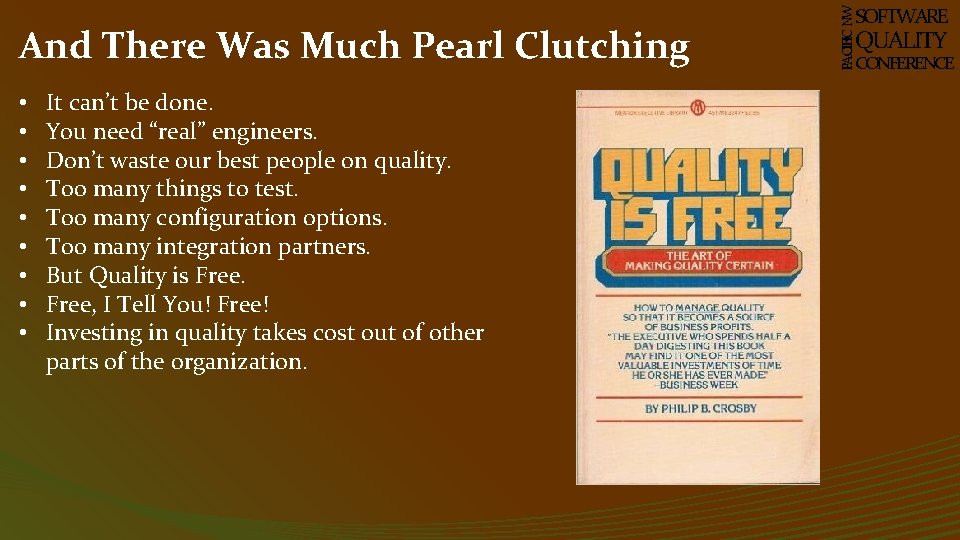  • • • It can’t be done. You need “real” engineers. Don’t waste