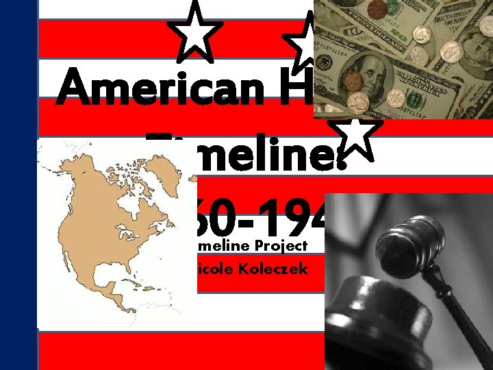 American History Timeline: 1860 -1940 Timeline Project Nicole Koleczek 